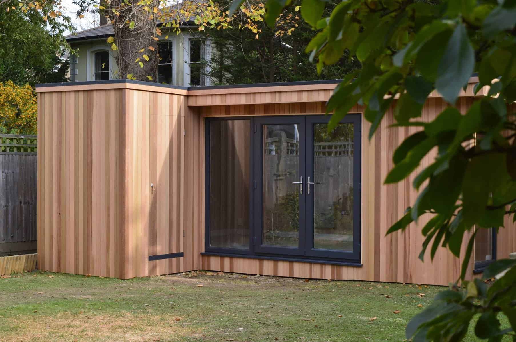 L Shaped Garden Room